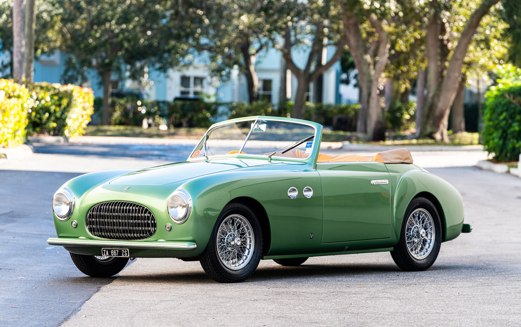 1951 cisitalia 202 sc gran sport cabriolet gooding company